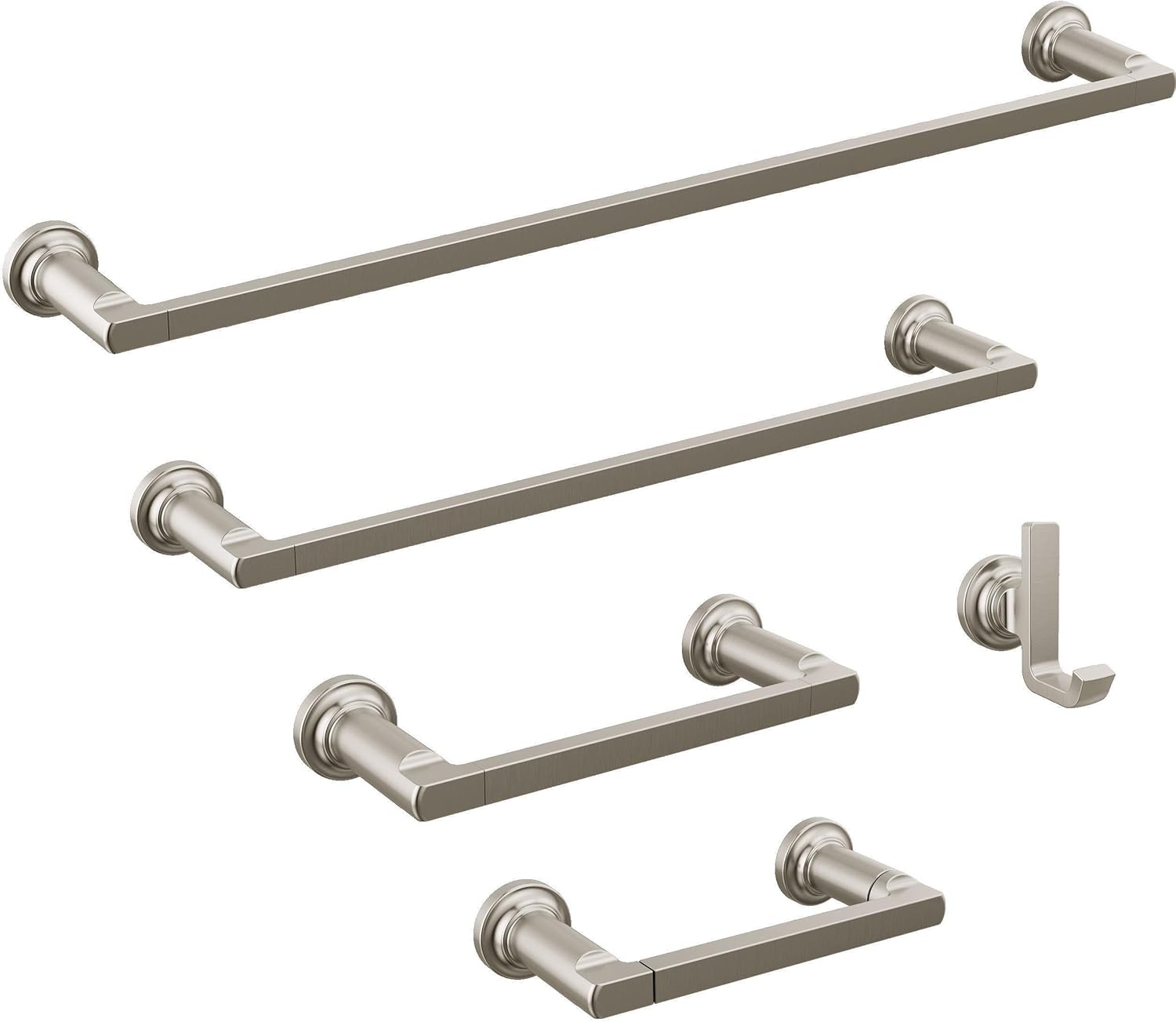 DELTA FAUCET 78924-SS Tetra – Toallero de baño (24 pulg., acero inoxidable)