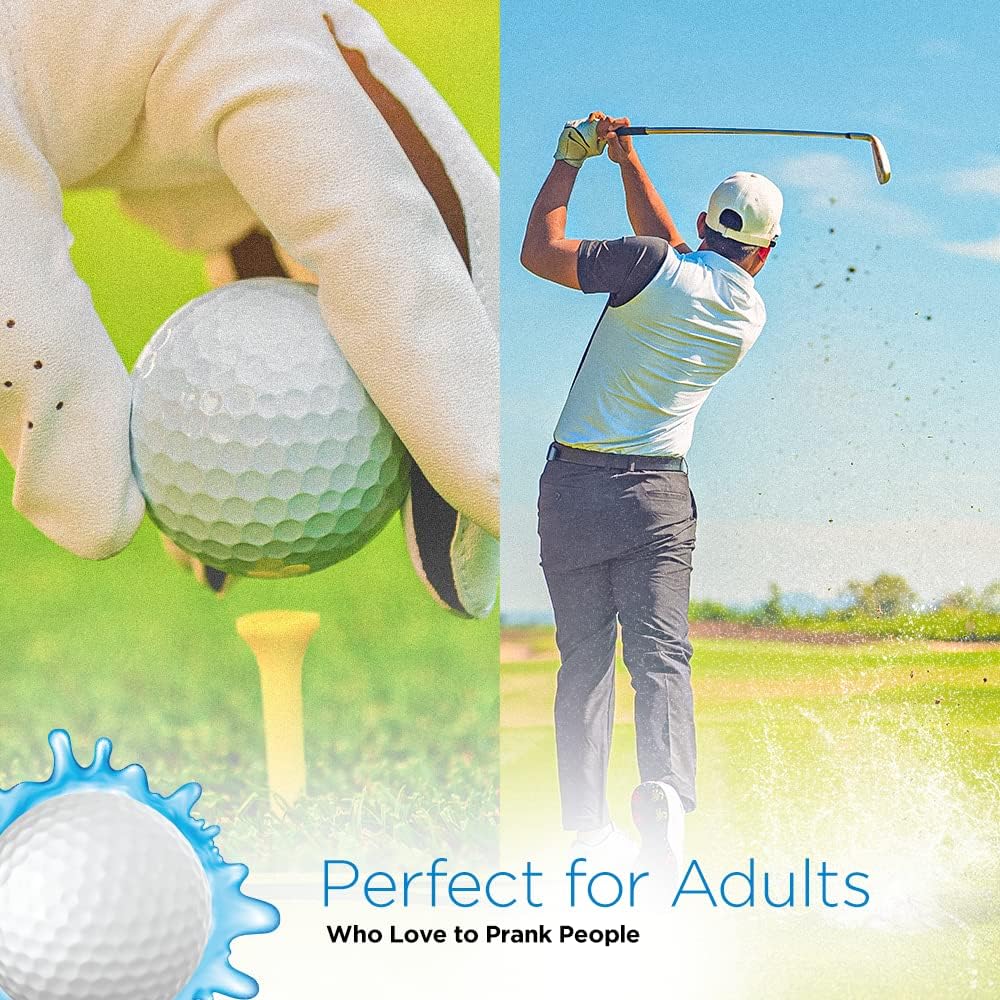 SOTAR – Pelotas de golf para bromas, bolas de truco para rellenar calcetines, regalos de torneo de golf y regalo novedoso para golfistas para