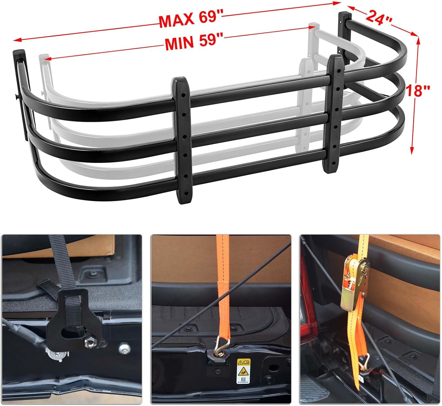 Extensor de caja de camión, apto para Ford F150F250 7+Titan 6+Tundra 7+Sierra 3+Ram 150025003500