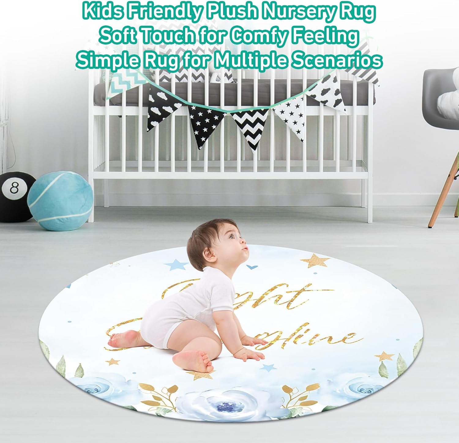 Juego de ropa de cama personalizado para cuna 5 piezas de regalo personalizado con diseño de elefante con nombre, juego de ropa de cama de guardería