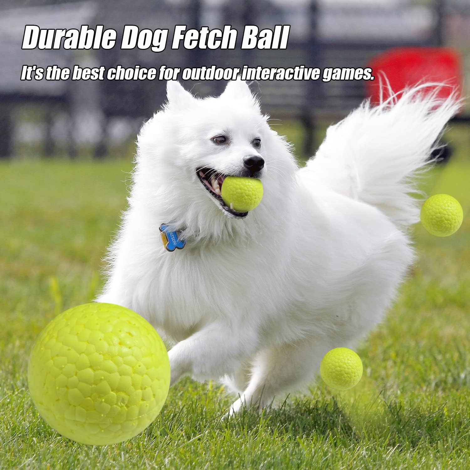 Pelotas de juguete para masticadores agresivos, bolas para perros grandes indestructibles, duraderas y flotantes ligeras para perros grandes y
