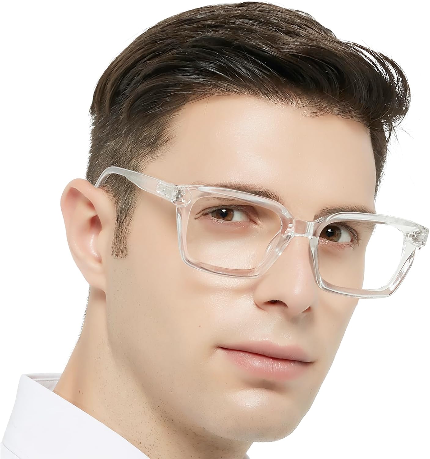 WEMOOTANTS Lentes de lectura con bloqueo de luz azul, para hombres y mujeres, grandes cuadrados, para lectores 1.0, 1.25, 1.5, 1.75, 2.0 a 6.0
