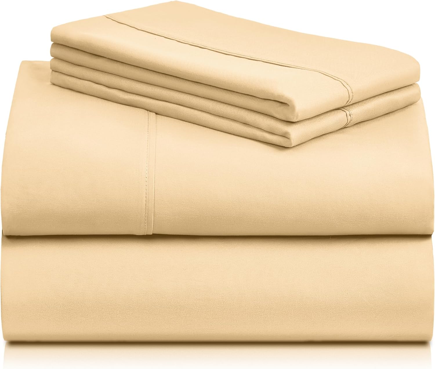 LuxClub – Juego de sábanas para niños y niñas, 4piezas, esquinas tipo bolsillos profundos 18in, sedosas, ecológicas, antiarrugas, bajeras aptas para