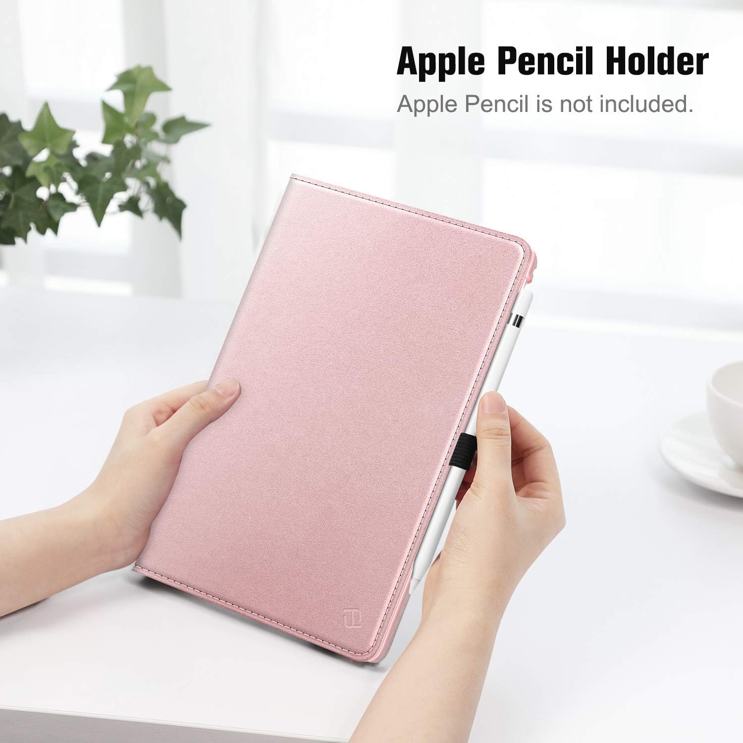 Fintie – Funda para iPad 9.7 2018 2017  iPad Air 2  iPad Air – Funda protectora giratoria a 360 grados con pie, función de apagadoencendido