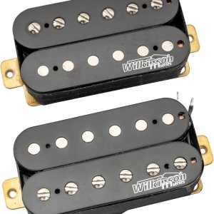 Wilkinson WOHHB – Juego de pastillas de cerámica para guitarra eléctrica, estilo abierto, estilo Humbucker, pastillas, puente de cuello, para Wilkinson WOHHB – Juego de pastillas de cerámica para guitarra eléctrica, estilo abierto, estilo Humbucker, pastillas, puente de cuello, para