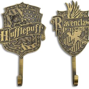 Harry Potter Hogwarts Houses – Estante de almacenamiento de ganchos de pared Juego de 4 Harry Potter Hogwarts Houses – Estante de almacenamiento de ganchos de pared Juego de 4