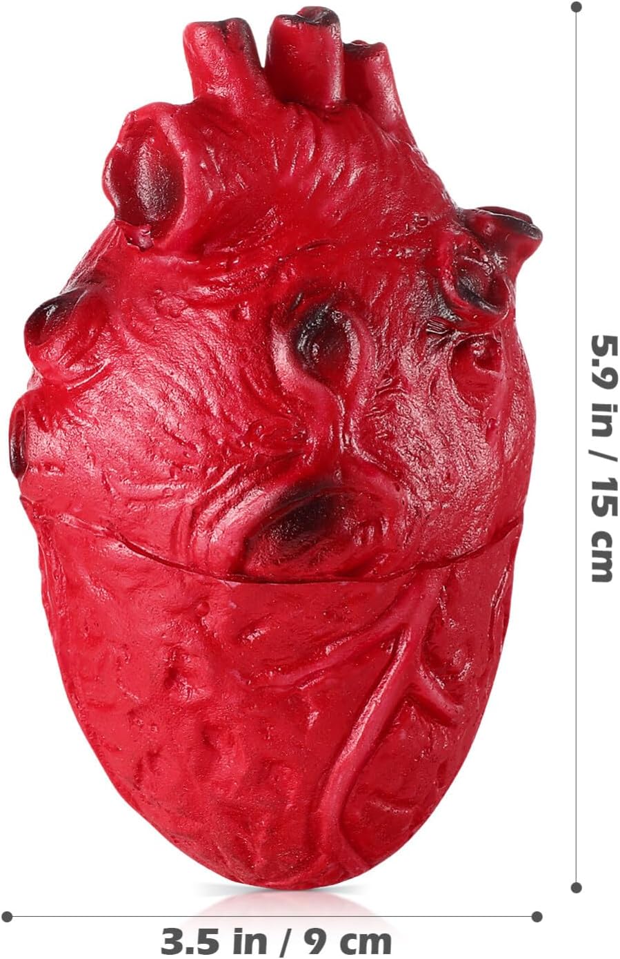 SEWACC Tiras de luz LED de corazón para Halloween, tiras de luz LED, suministros de fiesta para niños, decoración de fiesta de zombi, sangre azul,