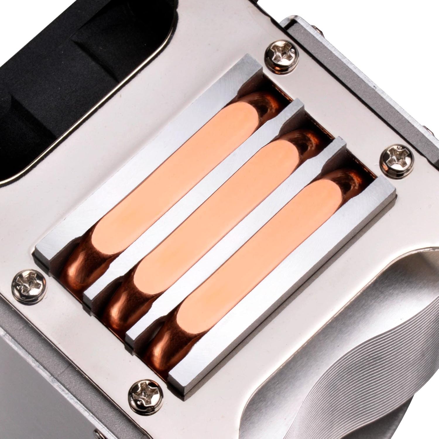 SilverStone Technology AR09-115XS 2U Servidor de montaje en bastidorpequeño factor de forma Intel CPU Cooler con soporte de tornillo, SST-AR09-115XS