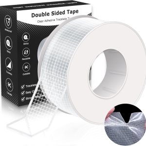 Cinta adhesiva de doble cara para alfombra, resistente, 2 x 118 pulgadas, extraíble, antideslizante, transparente, para alfombras, interiores, Cinta adhesiva de doble cara para alfombra, resistente, 2 x 118 pulgadas, extraíble, antideslizante, transparente, para alfombras, interiores,