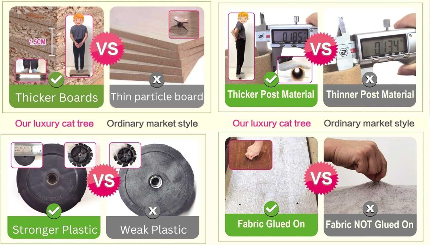 Go Pet Club Sequoia – Postes extragrandes de 37 pulgadas para gatos y gatitos, torre de condominio, muebles con cuerda de selva para gatos de