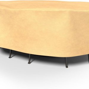 Budge P5A17SF1 – Juego de mesa y sillas ovaladas para todas las estaciones, ligera, resistente a los rayos UV, extragrande, 30 pulgadas de alto x Budge P5A17SF1 – Juego de mesa y sillas ovaladas para todas las estaciones, ligera, resistente a los rayos UV, extragrande, 30 pulgadas de alto x