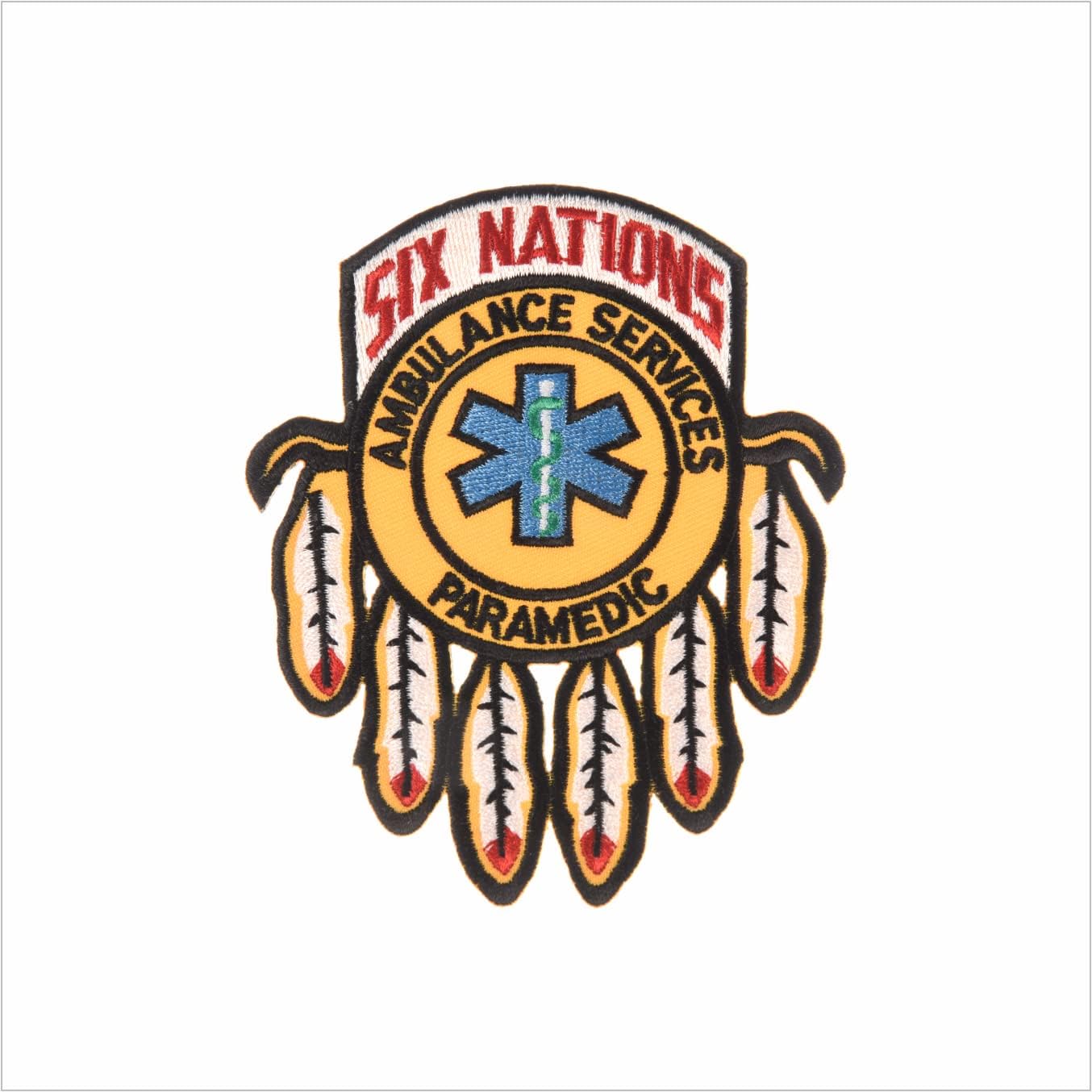 Parche de ambulancia de seis naciones Ambulancia paramédica EMT nativa EMS Ambulancia – F 109