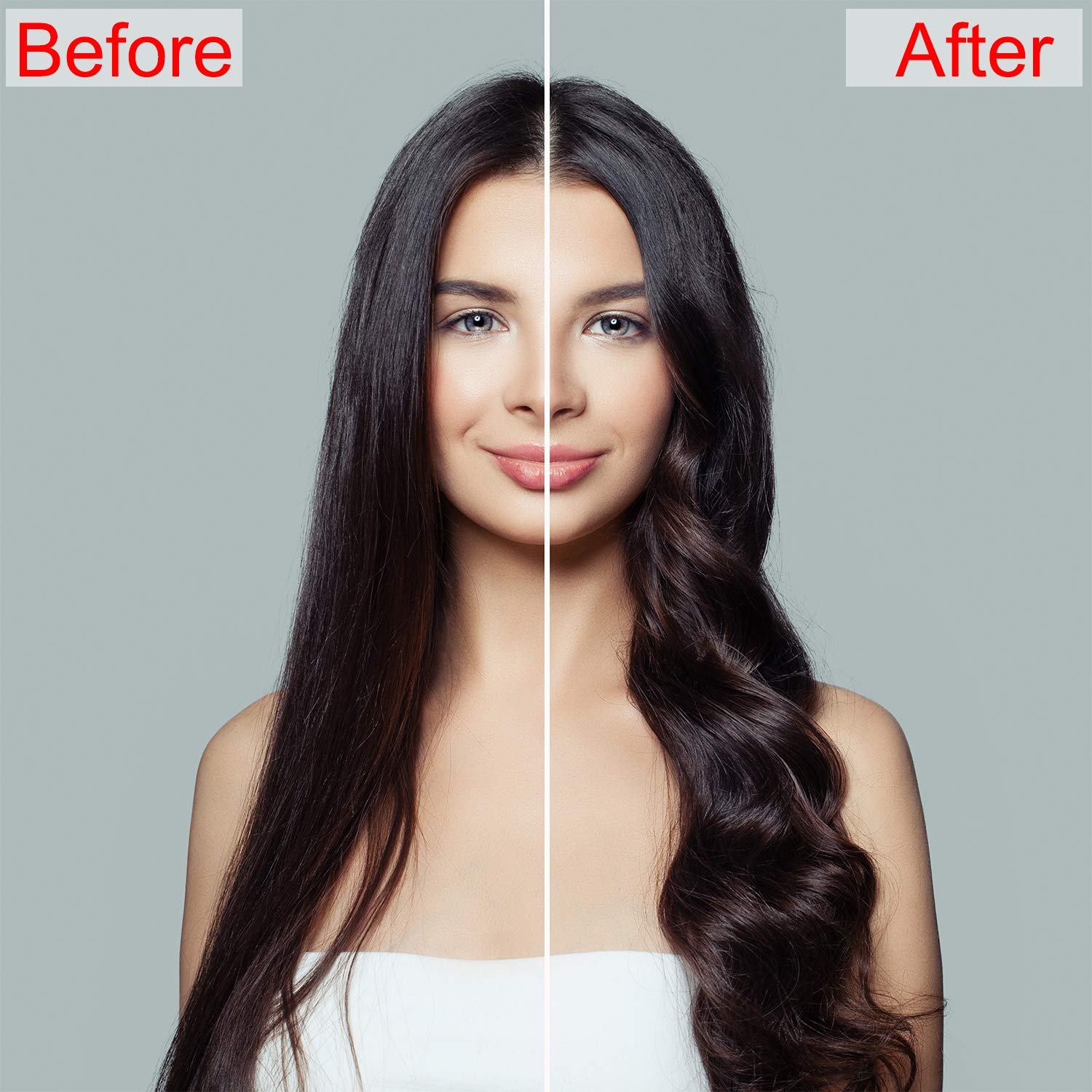WILLBOND 60 varillas permanentes para cabello largo, varillas de plástico para rizar el cabello, rodillos rizadores de cabello para peluquería y