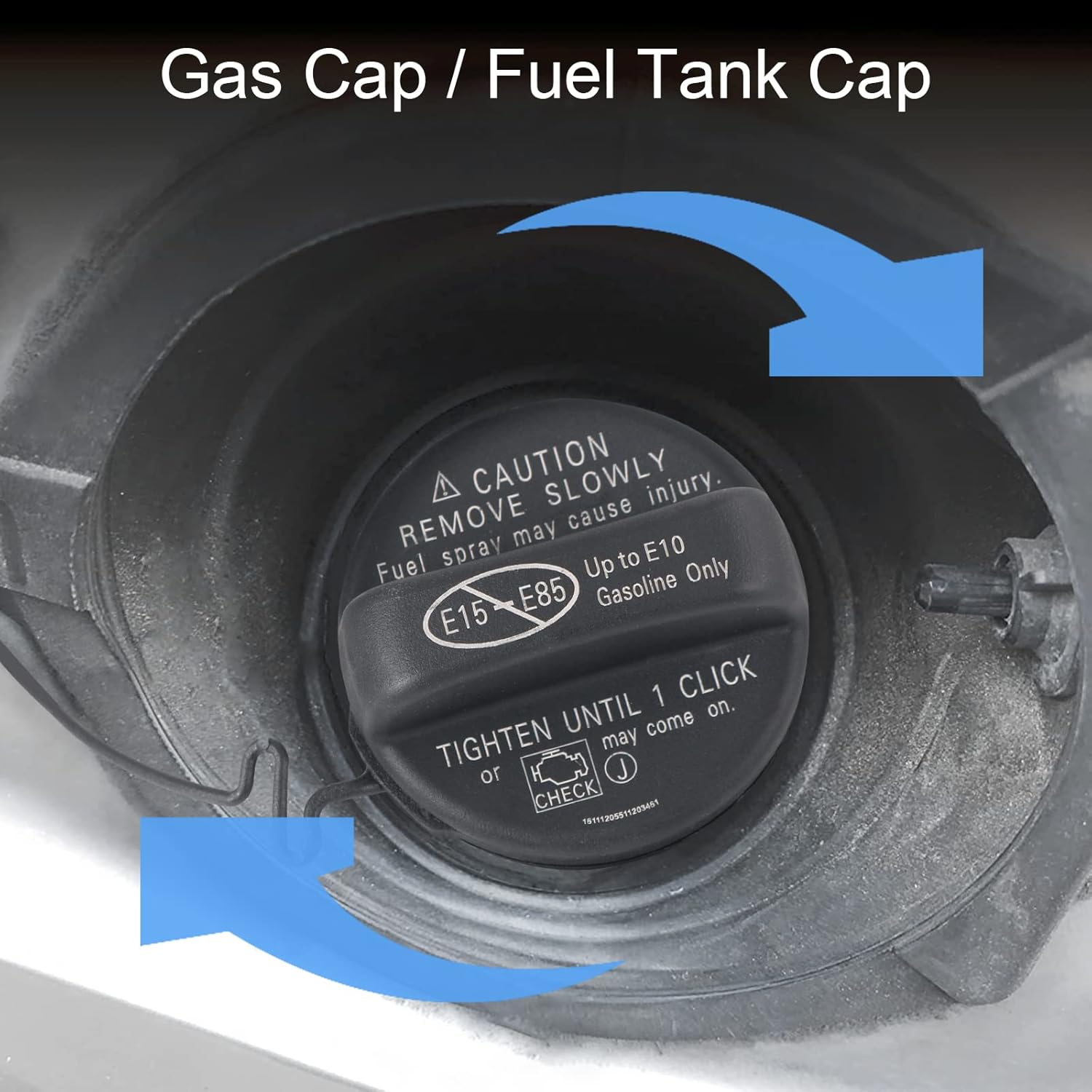 Tapa de gasolina 77300-06040 – Reemplazo de la tapa del depósito de combustible para Toyota Scion, 4Runner, Avalon, Camry, Corolla, Highlander,