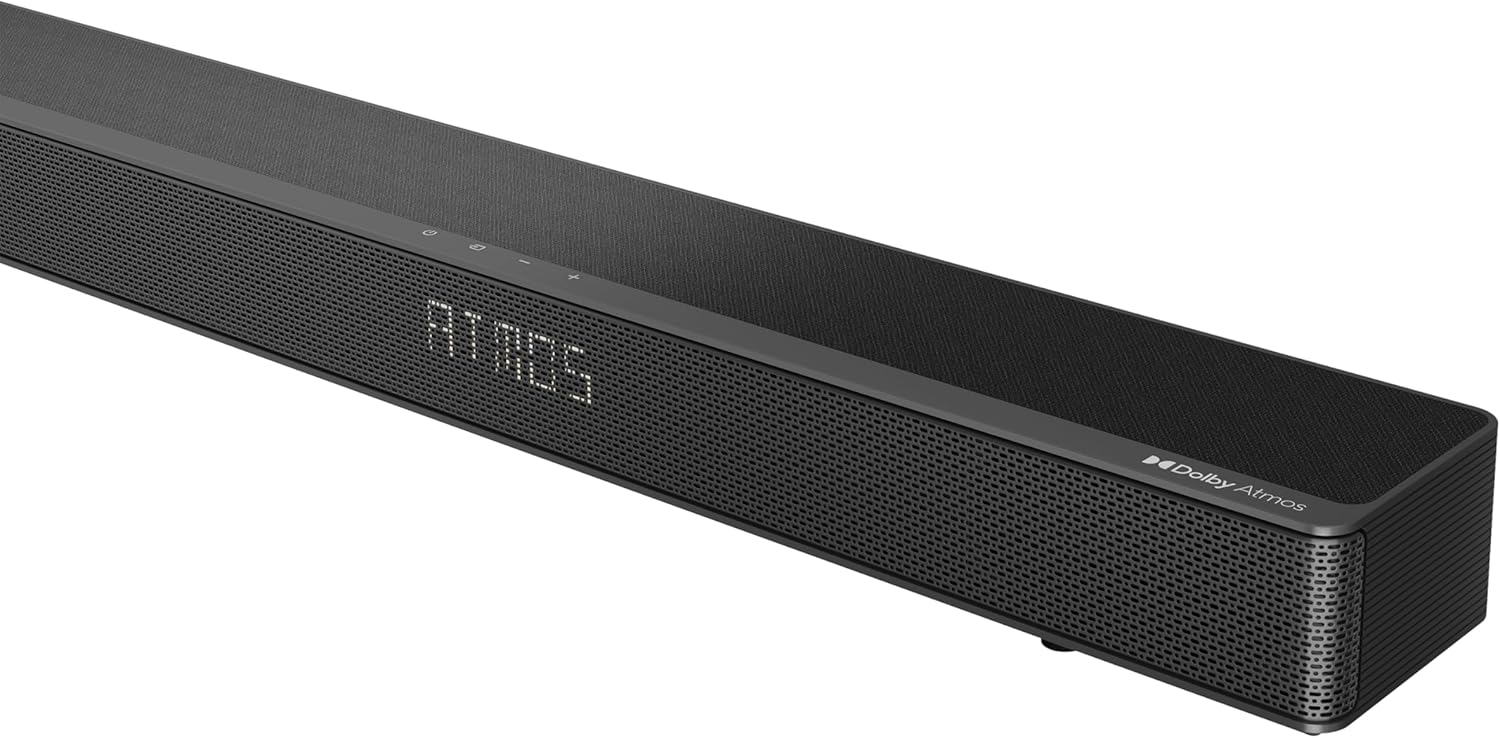 Hisense AX3125H Barra de sonido 3.1.2Ch con subwoofer inalámbrico, 440W, Dolby Atmos, Bluetooth 5.3, EzPlay, paso HDMI 4K a través de, listo para TV