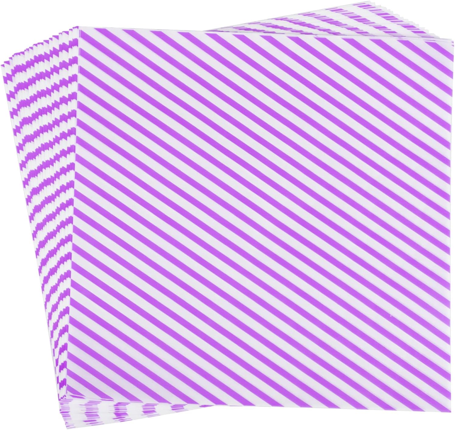 GeeRic Hojas de papel encerado de 12 x 12 pulgadas, 100 forros para cestas de alimentos para sándwiches, hamburguesas, envoltorios de alimentos