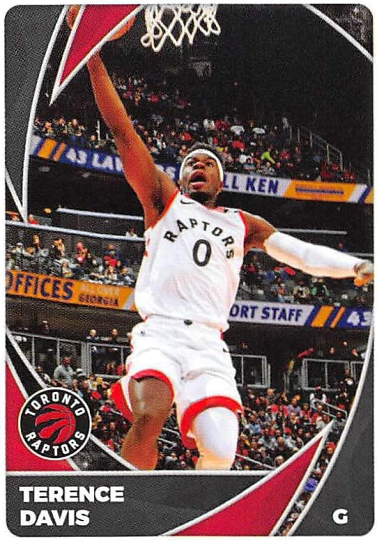 2020-21 Panini Stickers #285 Terence Davis Official NBA Basketball Album Sticker Measuring 2.75 inch tall X 2 inches wide in Raw (NM or Better