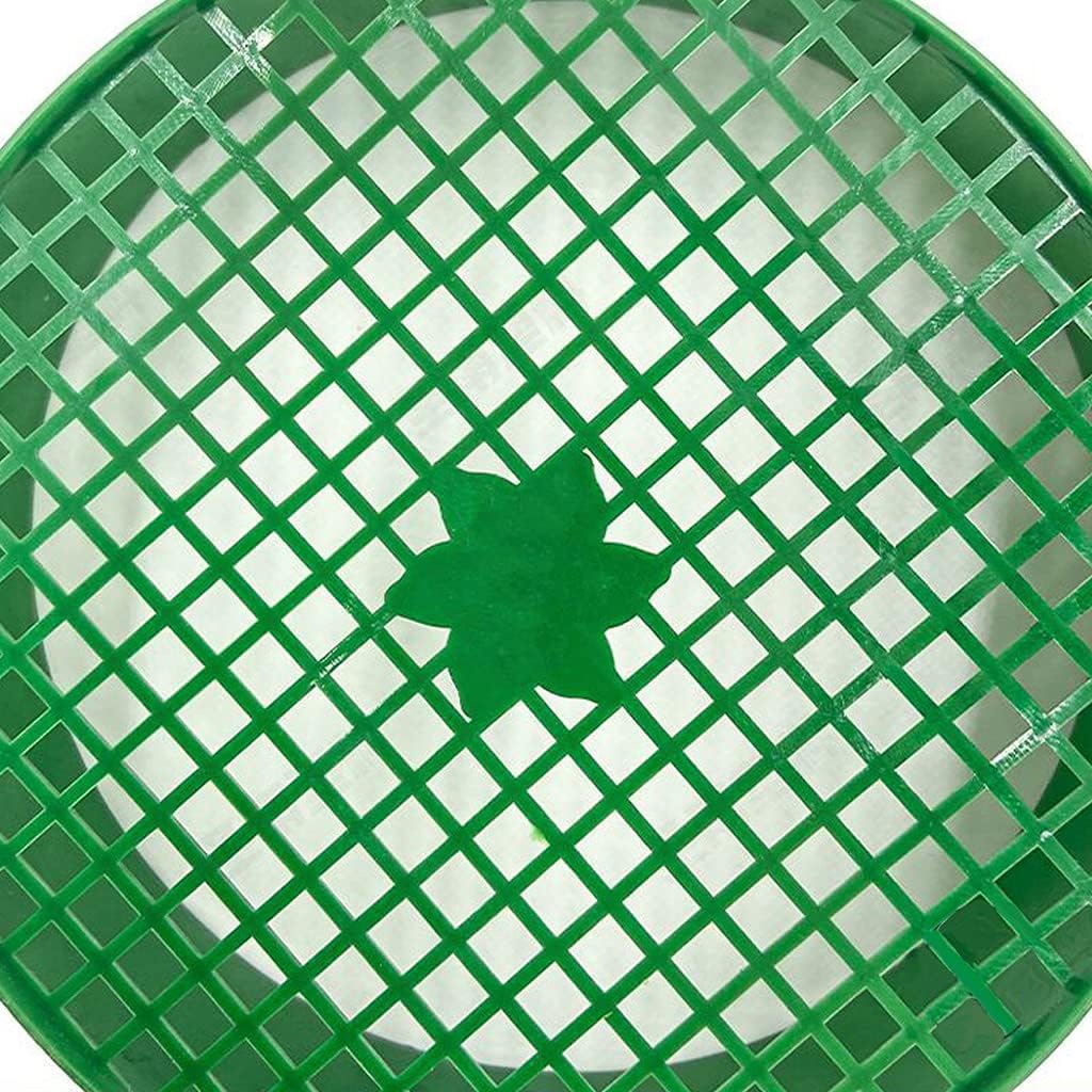 Tamiz de malla de suelo de jardín Filtro de tamiz de tamiz de arena de plástico redondo Riddle Pantalla de jardín Clasificador fino Tamices de abono