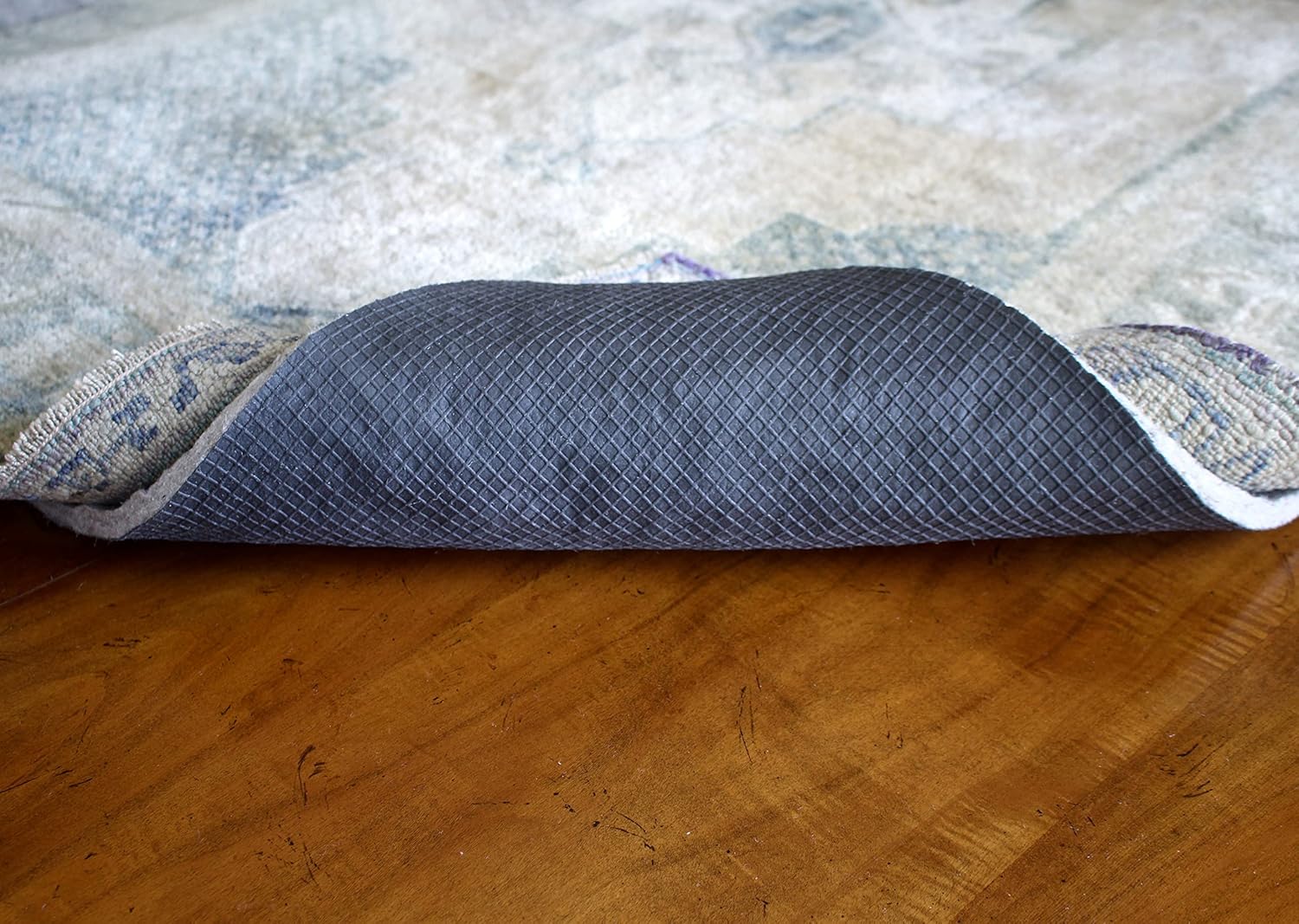 RUGPADUSA – Acolchado antideslizante mejorado de doble superficie de fieltro y goma, de 9 x 12pies x 38de pulgada de espesor, añade comodidad y