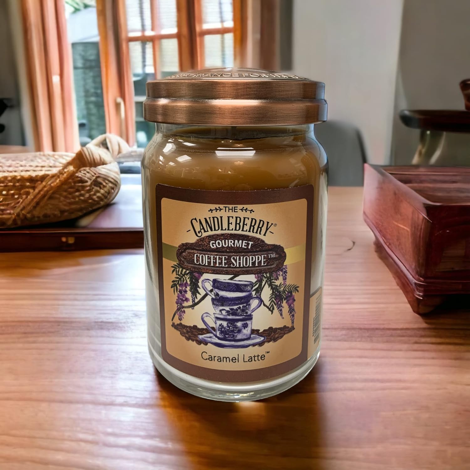 Candleberry Candles Colección Gourmet Coffee Shoppe  Fragancias fuertes para el hogar  Vertido a mano en los Estados Unidos  Altamente perfumado y