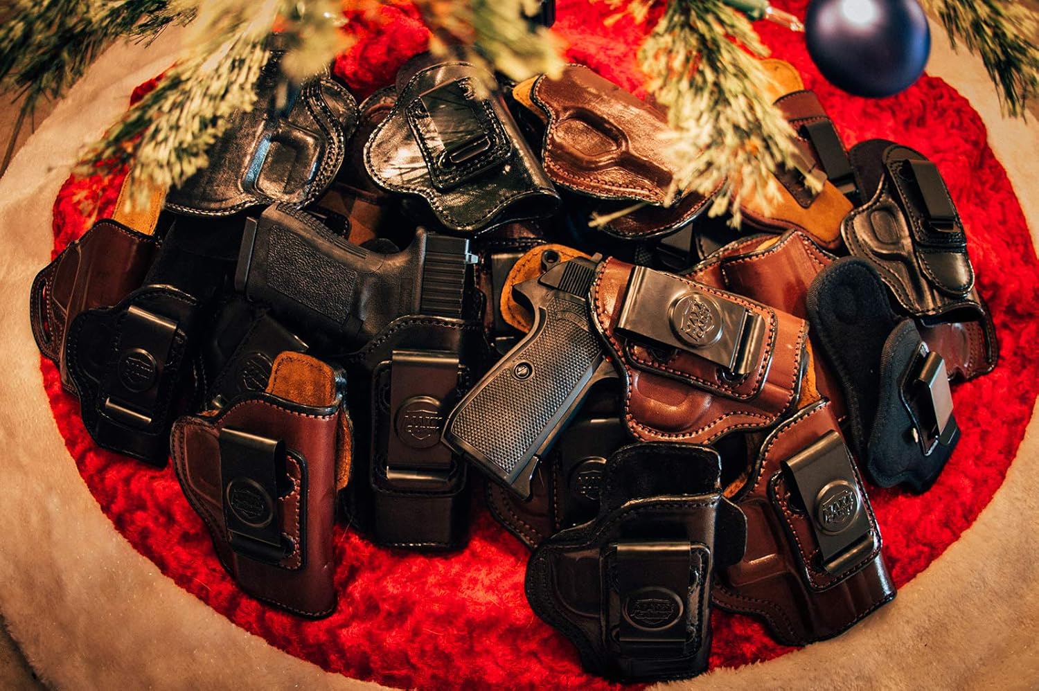 Maxx Carry Funda de cuero IWB Taurus G2c de 0.354 in o 40S y W, PT111 G2  Compatible con Glock 26, 27  Walther PPQ SC, P22  Sig Sauer P320 Micro