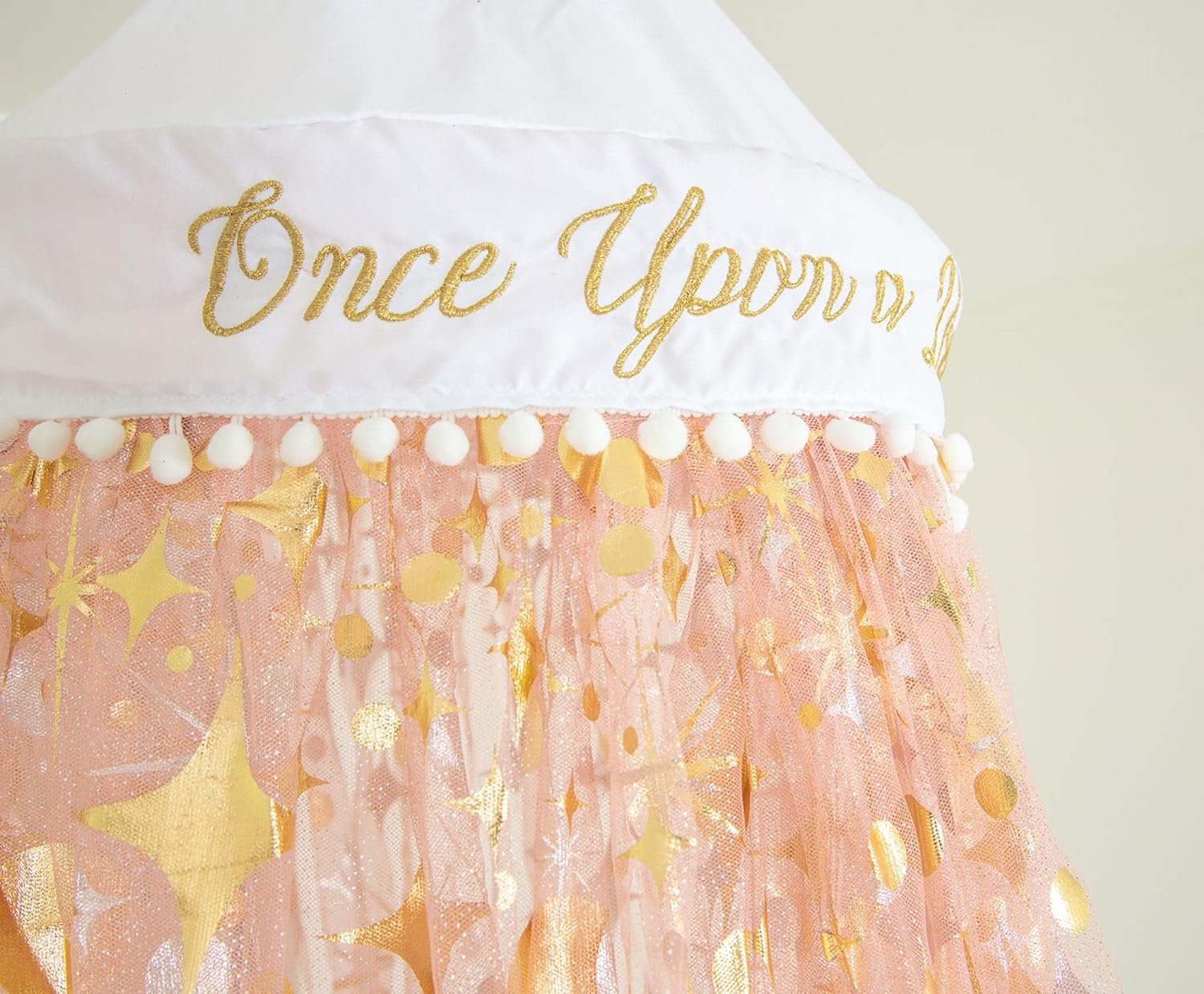 Disney Cortinas de toldo de cama para niños de princesa para techo, cubierta de mosquitera colgante para rincón de lectura, tienda de campaña para