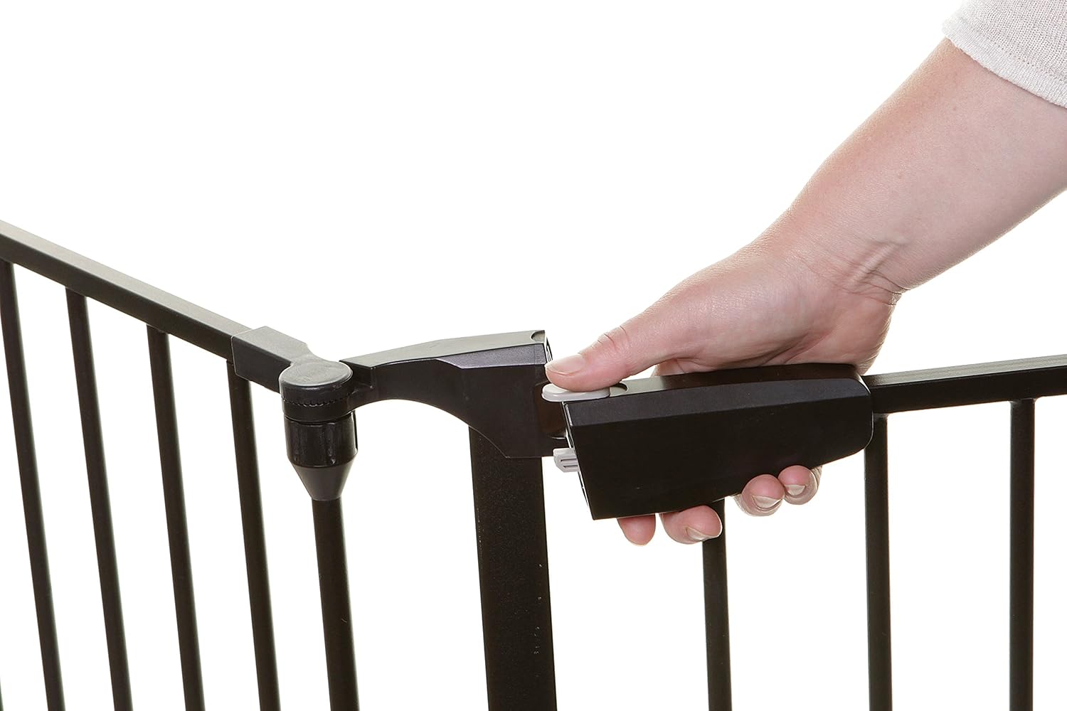 Dreambaby Newport Adapta Baby Gate – Uso en la parte superior o inferior de las escaleras – para aberturas rectas, en ángulo o de forma irregular
