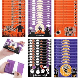 Paquete de 50 pañuelos faciales de Halloween, tamaño de viaje, 3 capas, tamaño cartera, paquetes de bolsillo para invitados, suministros de fiesta Paquete de 50 pañuelos faciales de Halloween, tamaño de viaje, 3 capas, tamaño cartera, paquetes de bolsillo para invitados, suministros de fiesta