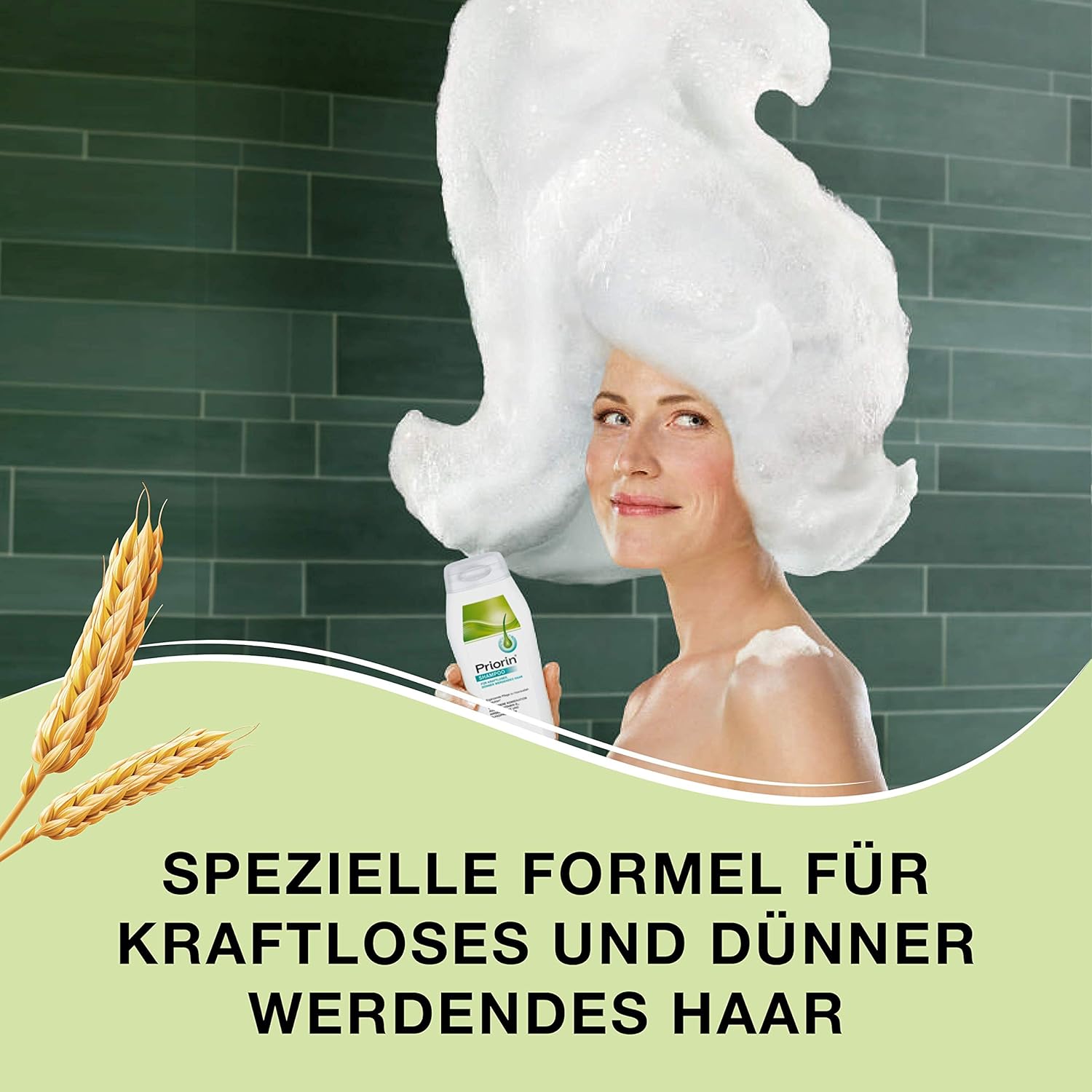Bayer Priorin Champú Champú para la caída del cabello Cabello seco y normal 6.8 fl oz6.8oz