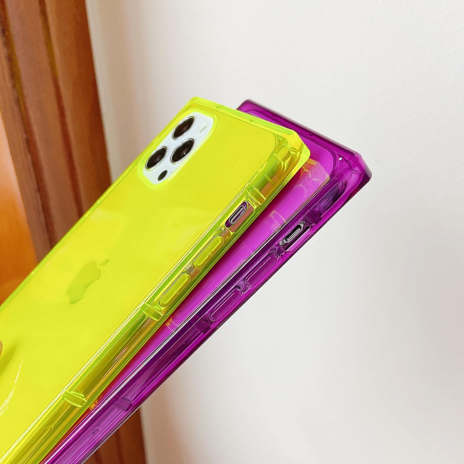 Cocomii Funda cuadrada para iPhone 13 Pro, cuadrada, transparente, delgada, ligera, brillante, transparente HD, transparente, minimalista, de lujo,