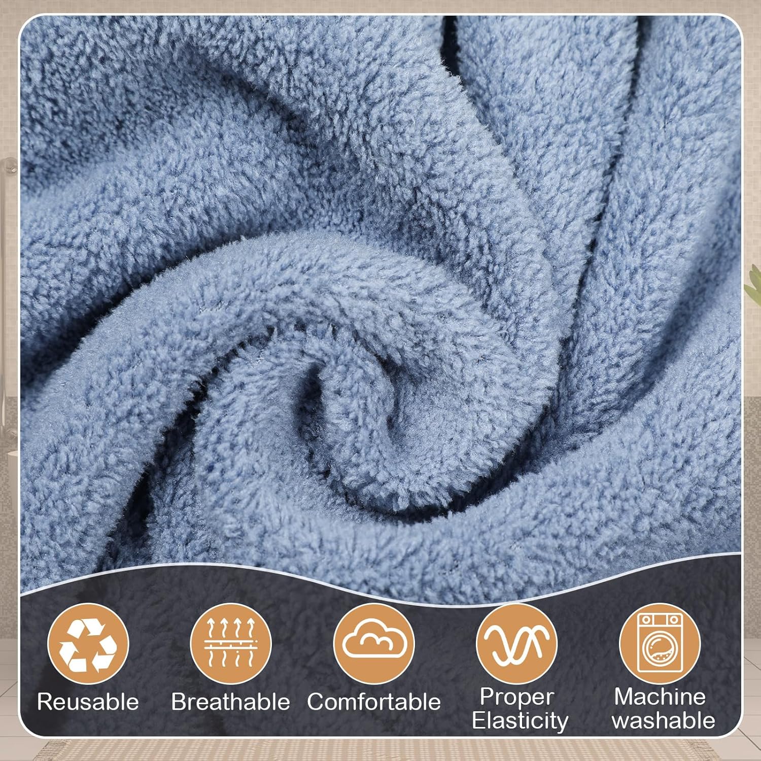Mixweer 4 piezas de toallas de baño para hombre, pantalones cortos, envoltura de ducha para hombres, 11.81 pulgadas, toalla con cierre para hombre,