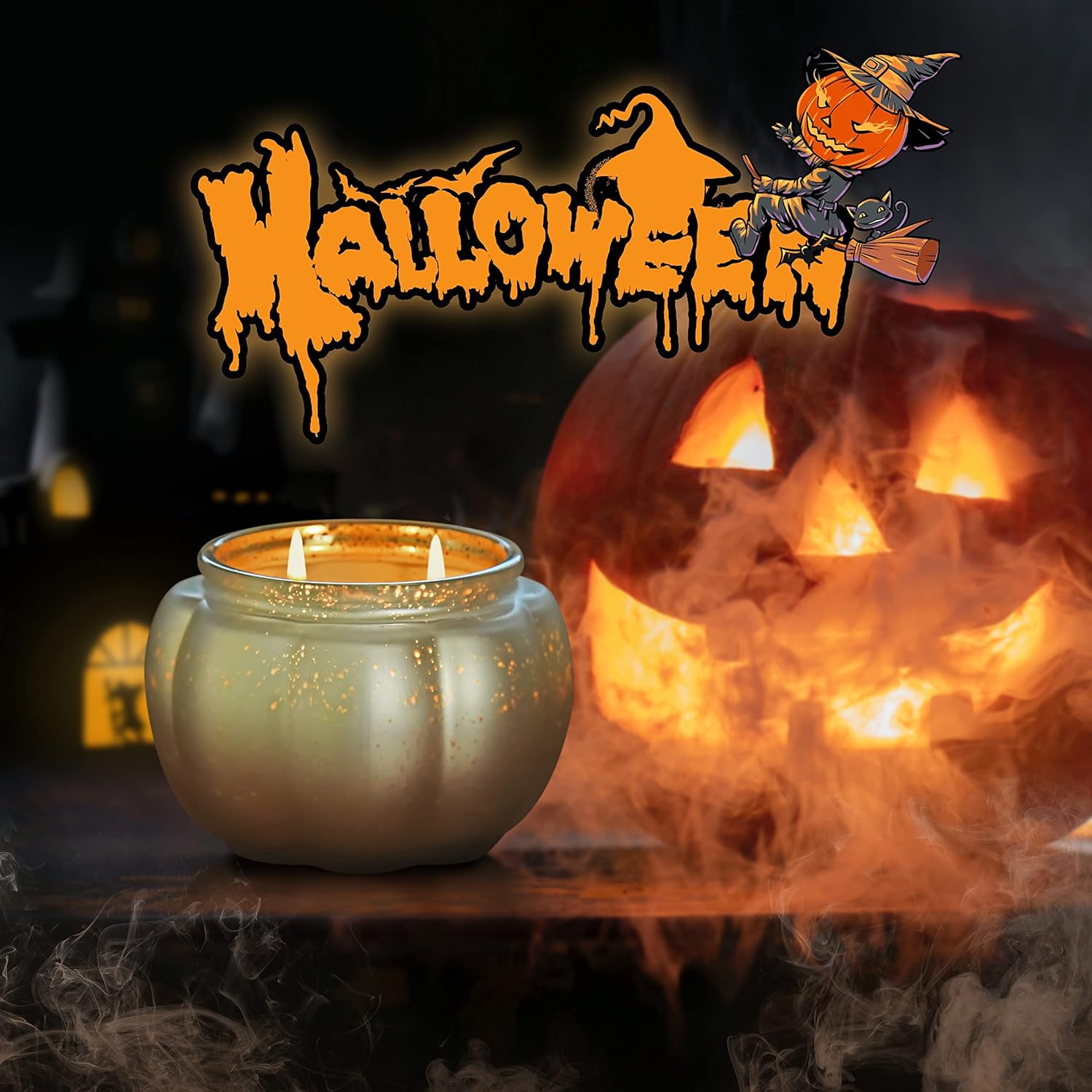 Velas perfumadas para decoración del hogar  Velas de aromaterapia  en forma de calabaza  Calabaza de arándano  Regalo de velas de cera de soja