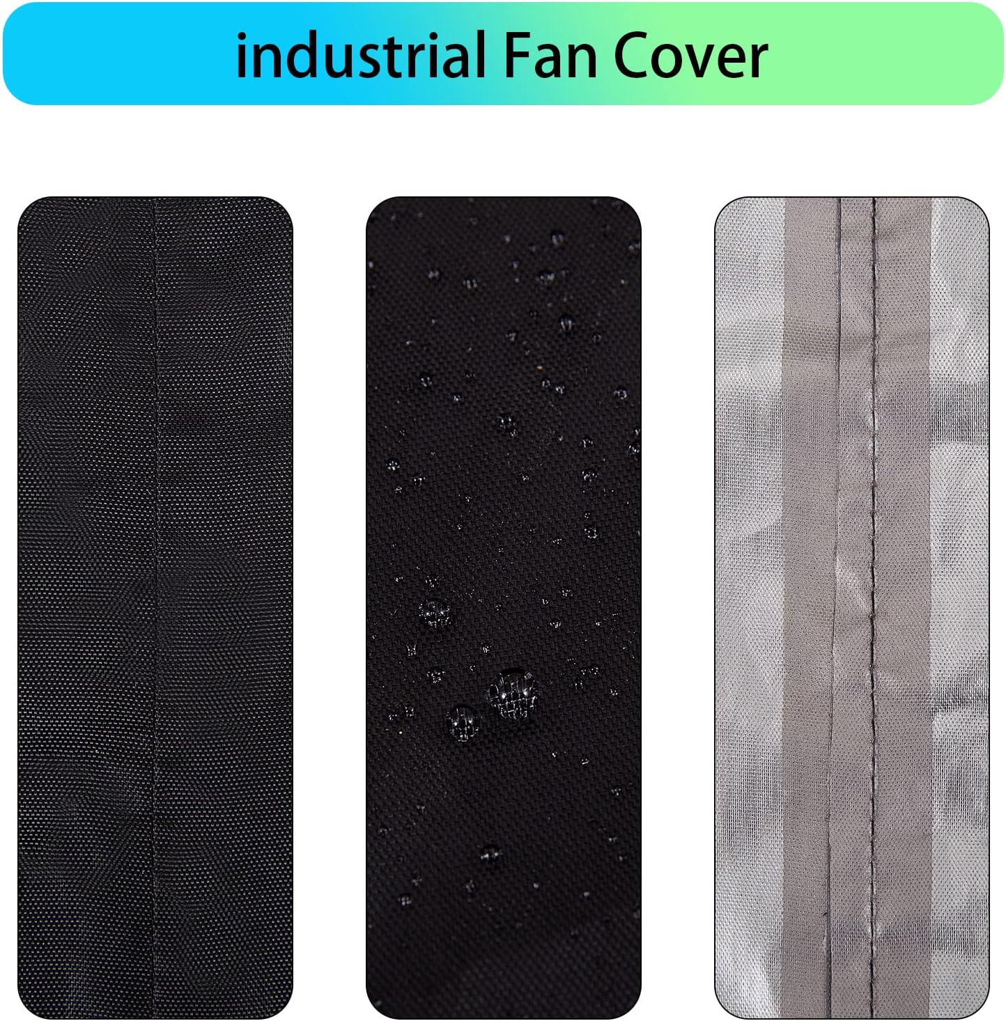 Cubierta de ventilador de alta velocidad, cubierta de ventiladores industriales de metal resistente, cubierta de ventilador de montaje en pared para