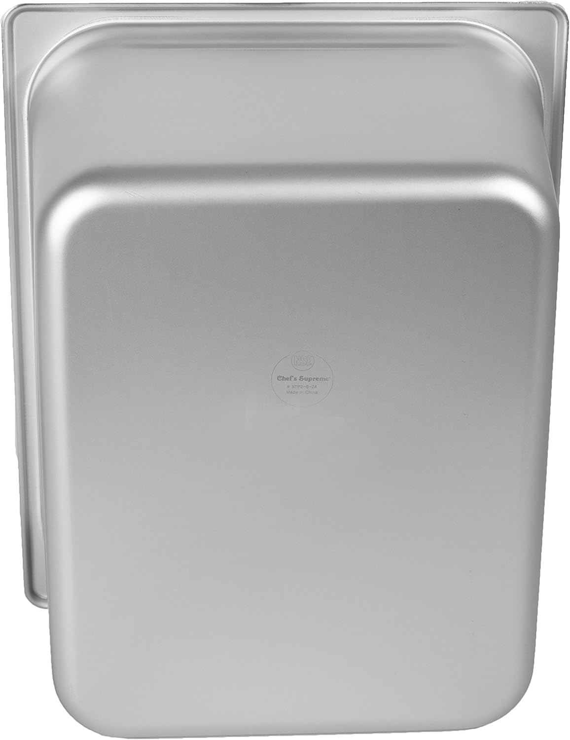 Chef’s Supreme – Bandeja de mesa de vapor inoxidable de tamaño medio de 6 pulgadas, cada uno