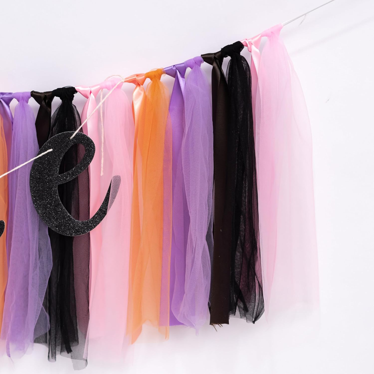 Cartel de Halloween para la primera silla de bebé, fantasma de Halloween, decoración de cumpleaños rosa y morado para niñas, decoración espeluznante