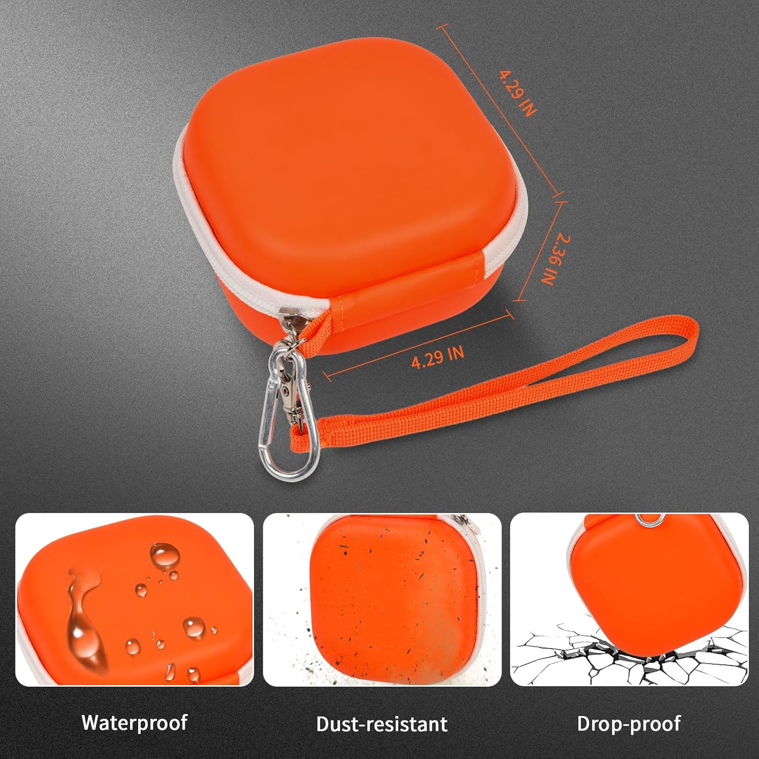 Boobowl Funda rígida compatible con SIMOSkyroam Solis Lite 4G LTE portátil WiFi Hotspot móvil, bolsa de almacenamiento de enrutador de viaje con