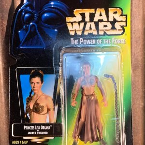 Star Wars The Power of the Force – Figura de acción de la princesa Leia Organa como prisionera de Jabba Star Wars The Power of the Force – Figura de acción de la princesa Leia Organa como prisionera de Jabba