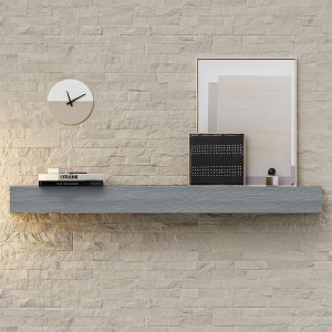 THLYNSAM Mantel de chimenea de 60 pulgadas de estante flotante con acabado rústico estante de pared de madera con soporte invisible resistente para THLYNSAM Mantel de chimenea de 60 pulgadas de estante flotante con acabado rústico estante de pared de madera con soporte invisible resistente para