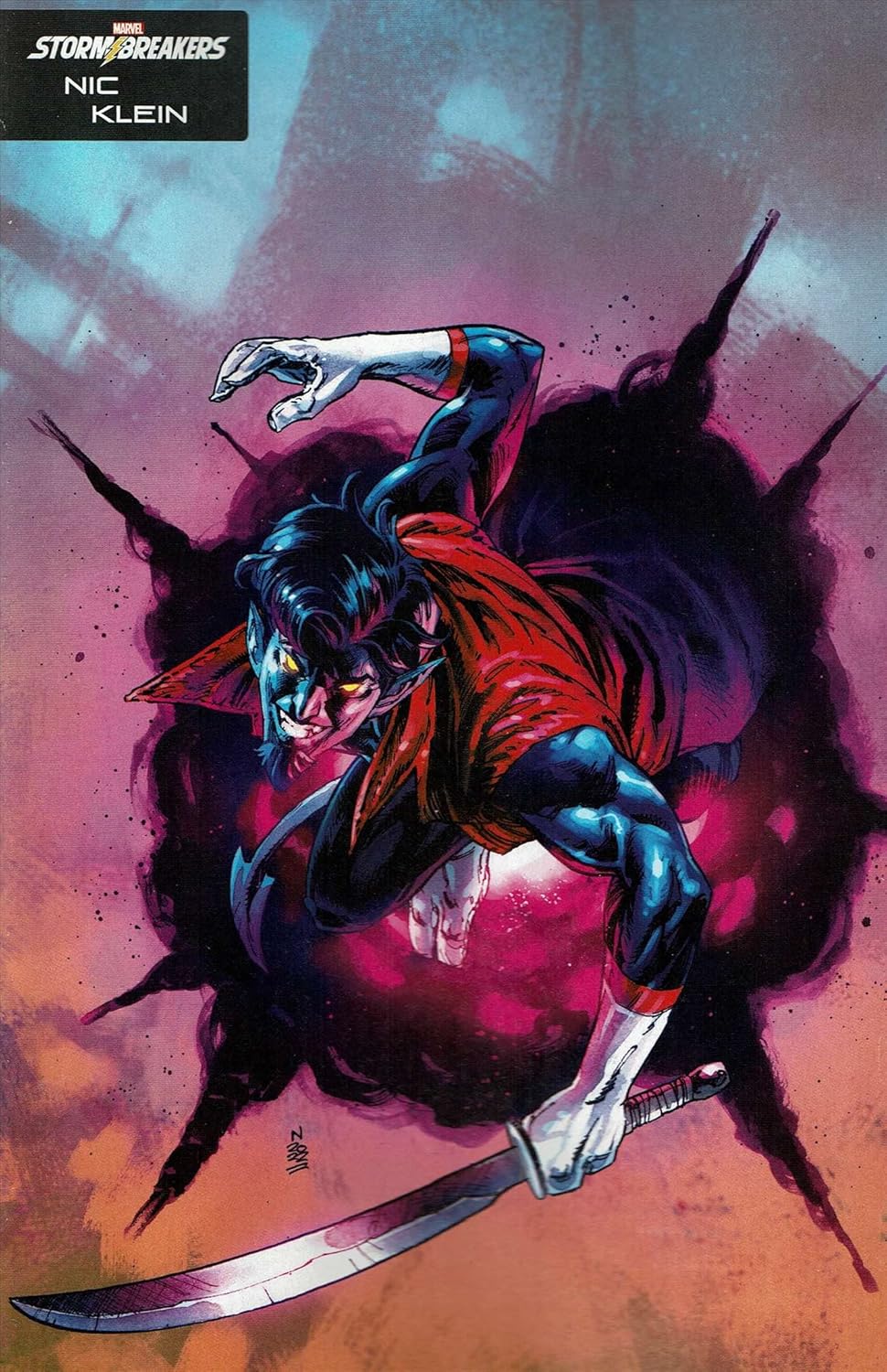 X-Force (6th Series) #36C VFNM  Marvel comic book  Stormbreakers Nightcrawler