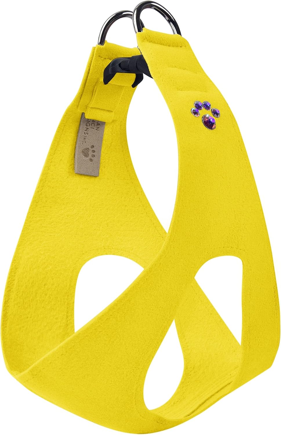 Susan Lanci Designs Crystal Paws – Arnés para perros y mascotas, luz solar, SM