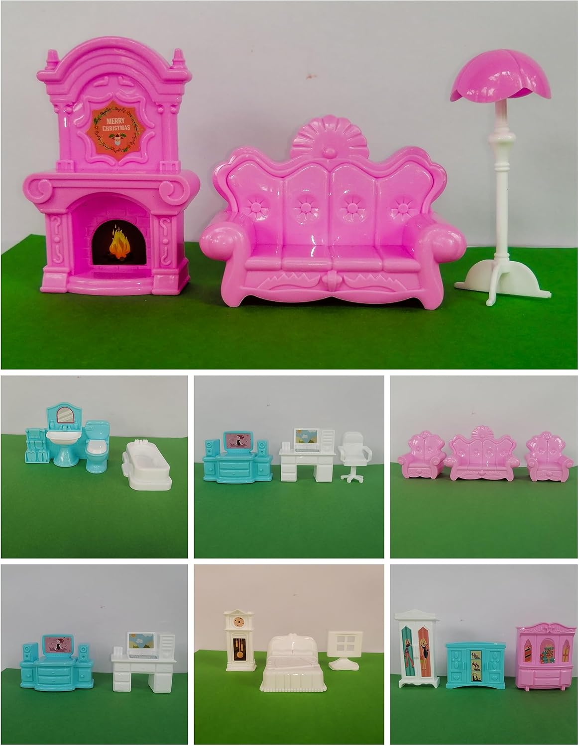 Casa Grande de Muñecas para Niñas – Casa Grande de Muñecas para Niñas – Casa Grande de Muñecas para Niñas – Increíble casa de muñecas con 14
