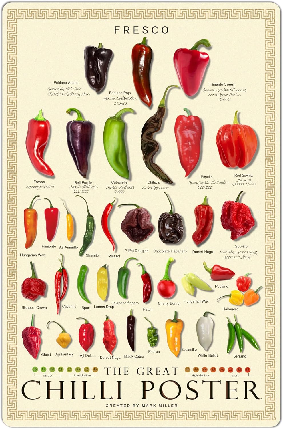 Rompecabezas de 1000 piezas para adultos  El gran póster de Chile, chiles, pimienta fresca, rompecabezas de madera gourmet, juegos divertidos,