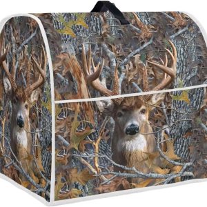 Camo Deer – Funda para batidora de pie compatible con mezclador de cocina de 4.5 a 5 cuartos de galón, fundas lavables a prueba de polvo para todos Camo Deer – Funda para batidora de pie compatible con mezclador de cocina de 4.5 a 5 cuartos de galón, fundas lavables a prueba de polvo para todos