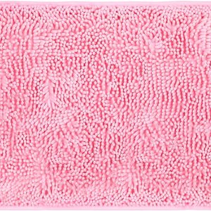 ZiYiJuan Tapetes para baño, tapetes de baño de felpilla de lujo súper absorbentes, duraderos, suaves, antideslizantes, lavables para bañera, ducha, ZiYiJuan Tapetes para baño, tapetes de baño de felpilla de lujo súper absorbentes, duraderos, suaves, antideslizantes, lavables para bañera, ducha,