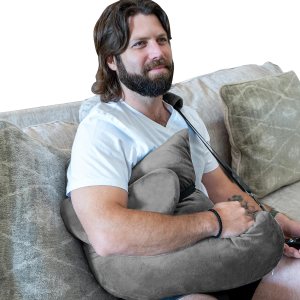 Zomaple Almohada de cirugía de hombro para aliviar el dolor de hombro Almohada de puño giratorio súper suave para comodidad posoperatoria, apoyo y Zomaple Almohada de cirugía de hombro para aliviar el dolor de hombro Almohada de puño giratorio súper suave para comodidad posoperatoria, apoyo y