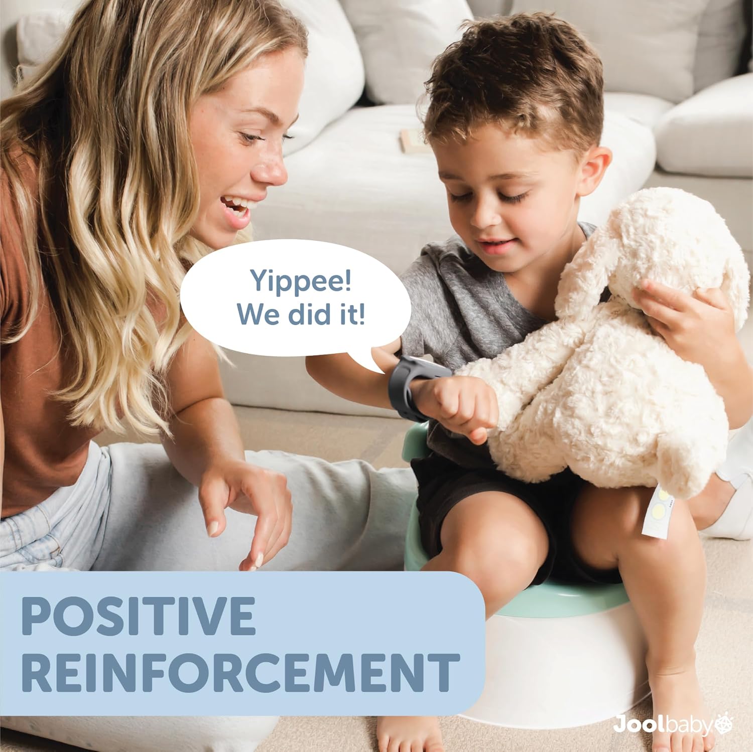 Potty Pal – Reloj para ir al baño para niños, temporizador y recordatorios interactivos para entrenamiento de inodoro, recargable y resistente al