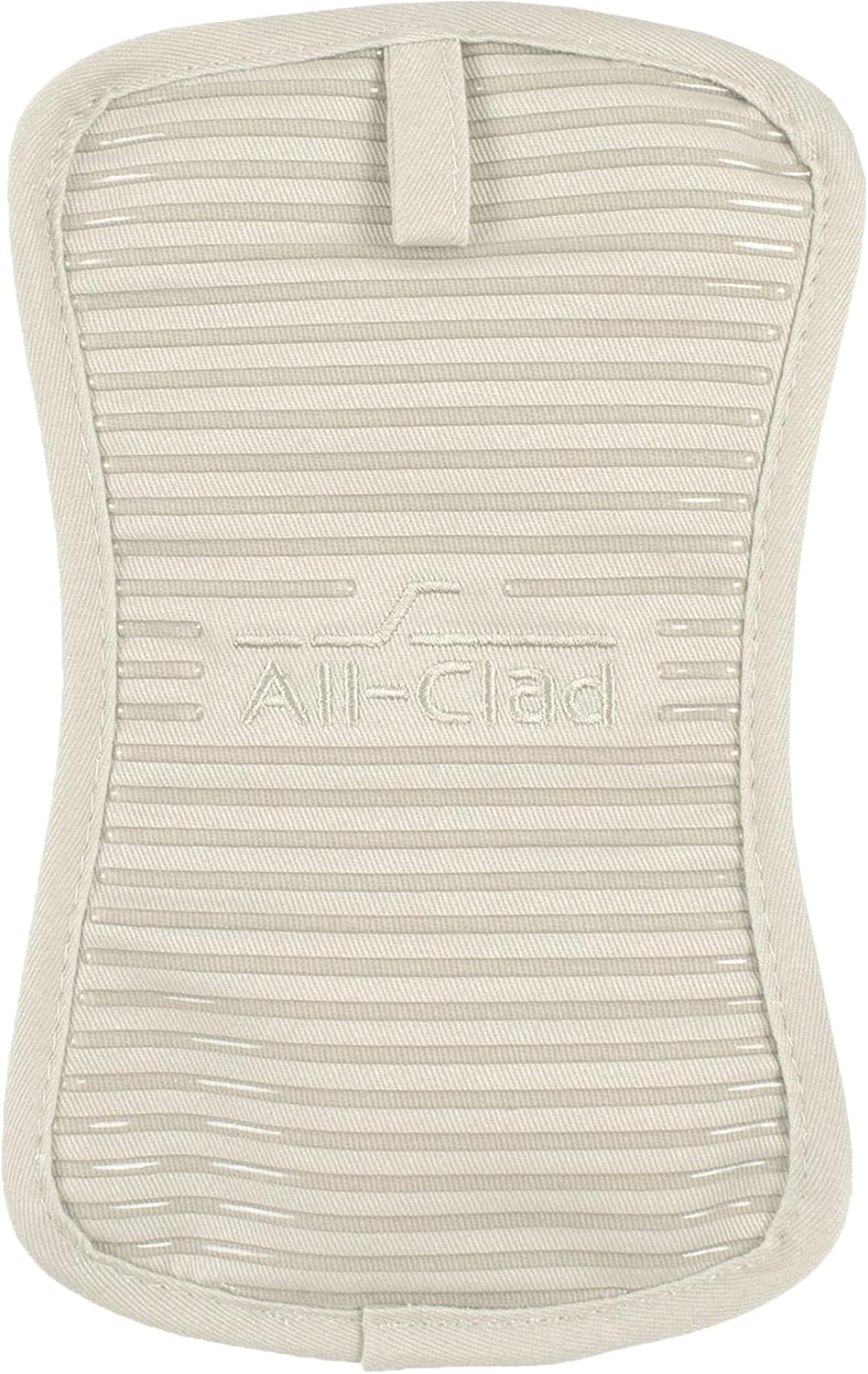 All-Clad Soporte para ollas y almohadilla caliente resistente al calor hasta 500 grados, 100% algodón, almohadilla caliente de 10 x 6.25 pulgadas