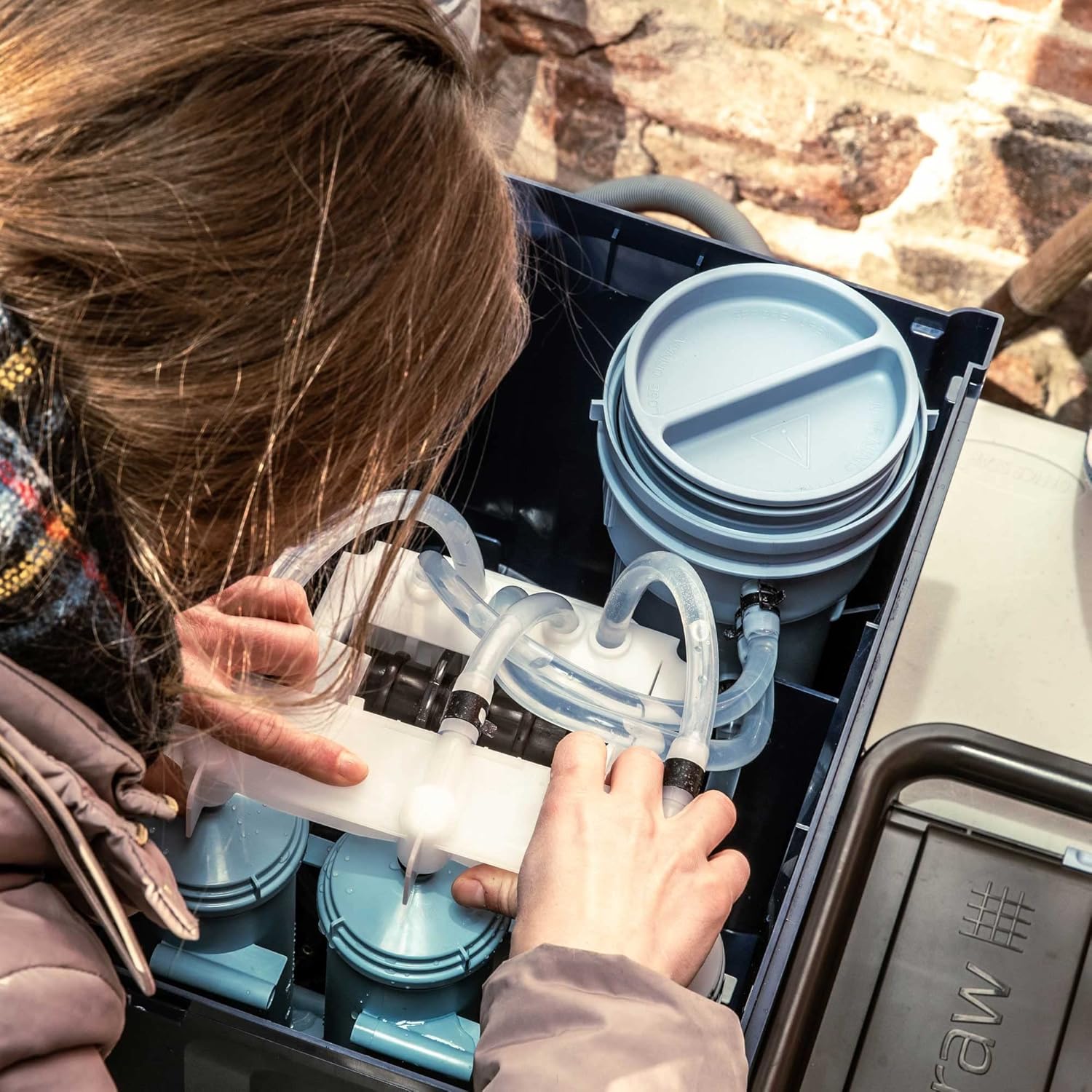 LifeStraw Max – Filtro de agua de alto caudal y purificador de alta capacidad para supervivencia, emergencias y ayuda humanitaria