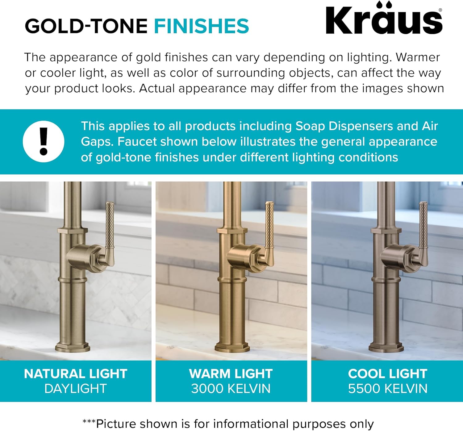 KRAUS Bolden Grifo de filtro de agua potable de una sola manija para ósmosis inversa o sistema de filtración de agua en bronce champán antiguo sin