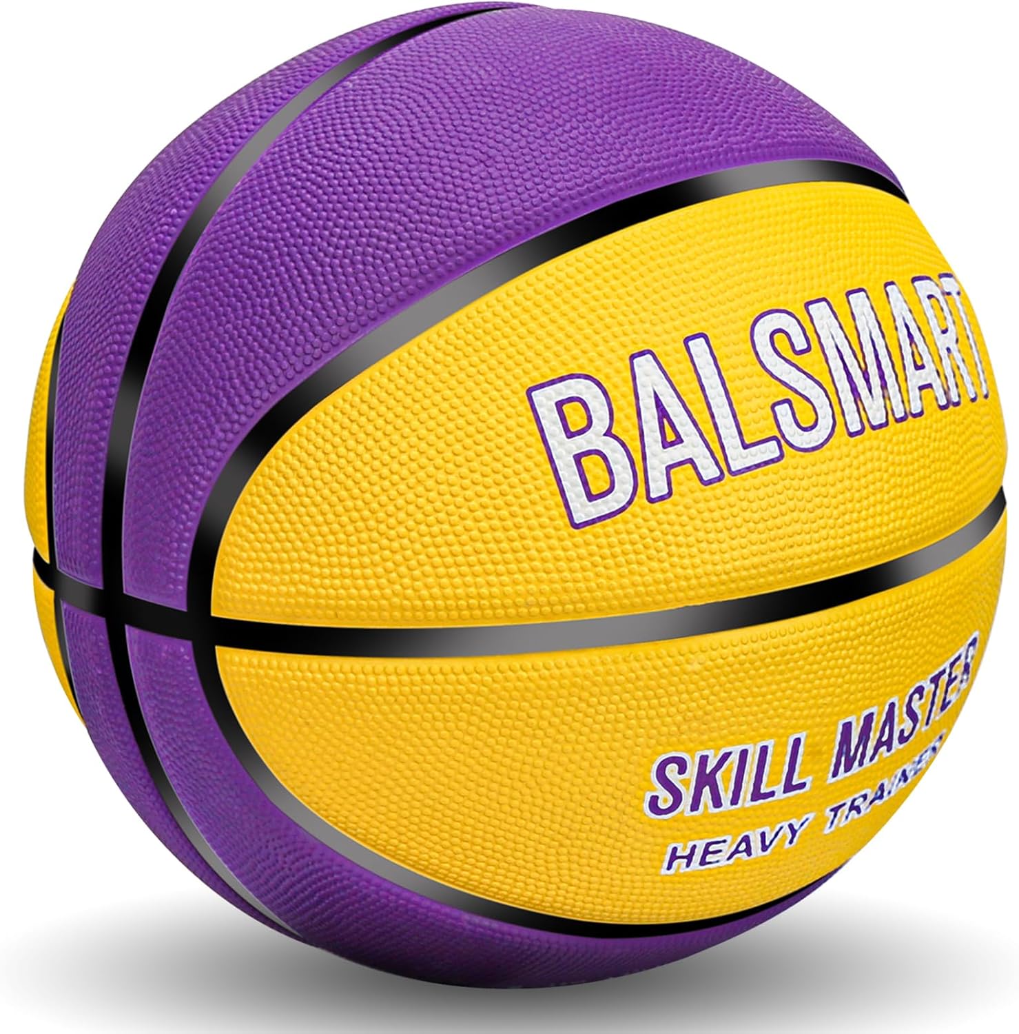 Baloncesto pesado pesado, entrenamiento de habilidades maestras de baloncesto para mejorar el manejo de la pelota, driblar, pasar y rebotar la